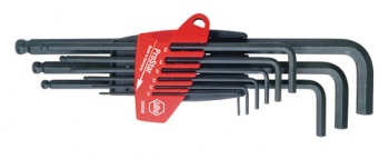 Set imbus Hexagonal negre WIHA 07186
