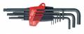 Set imbus Hexagonal negre WIHA 07186
