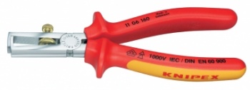 Cleste pentru dezizolat cabluri VDE Knipex- 160 mm