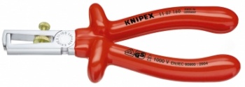 Cleste pt. dezizolat cabluri VDE Knipex - 160 mm
