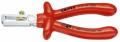 Cleste pt. dezizolat cabluri VDE Knipex - 160 mm