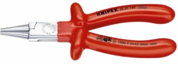 Cleste cu cioc rotund VDE KNIPEX - 160mm