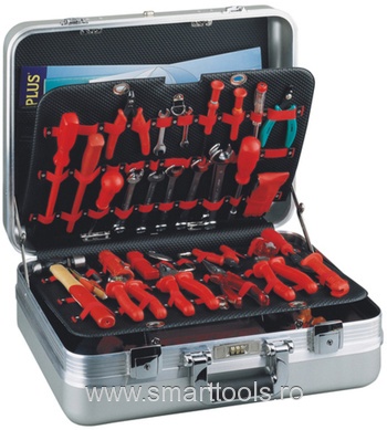 Geanta scule Aluminiu DE LUXE R7 TOP
