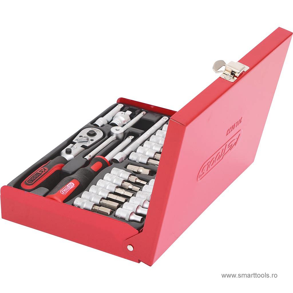 set-chei-tubulare-1-4-33-piese-ks-tools