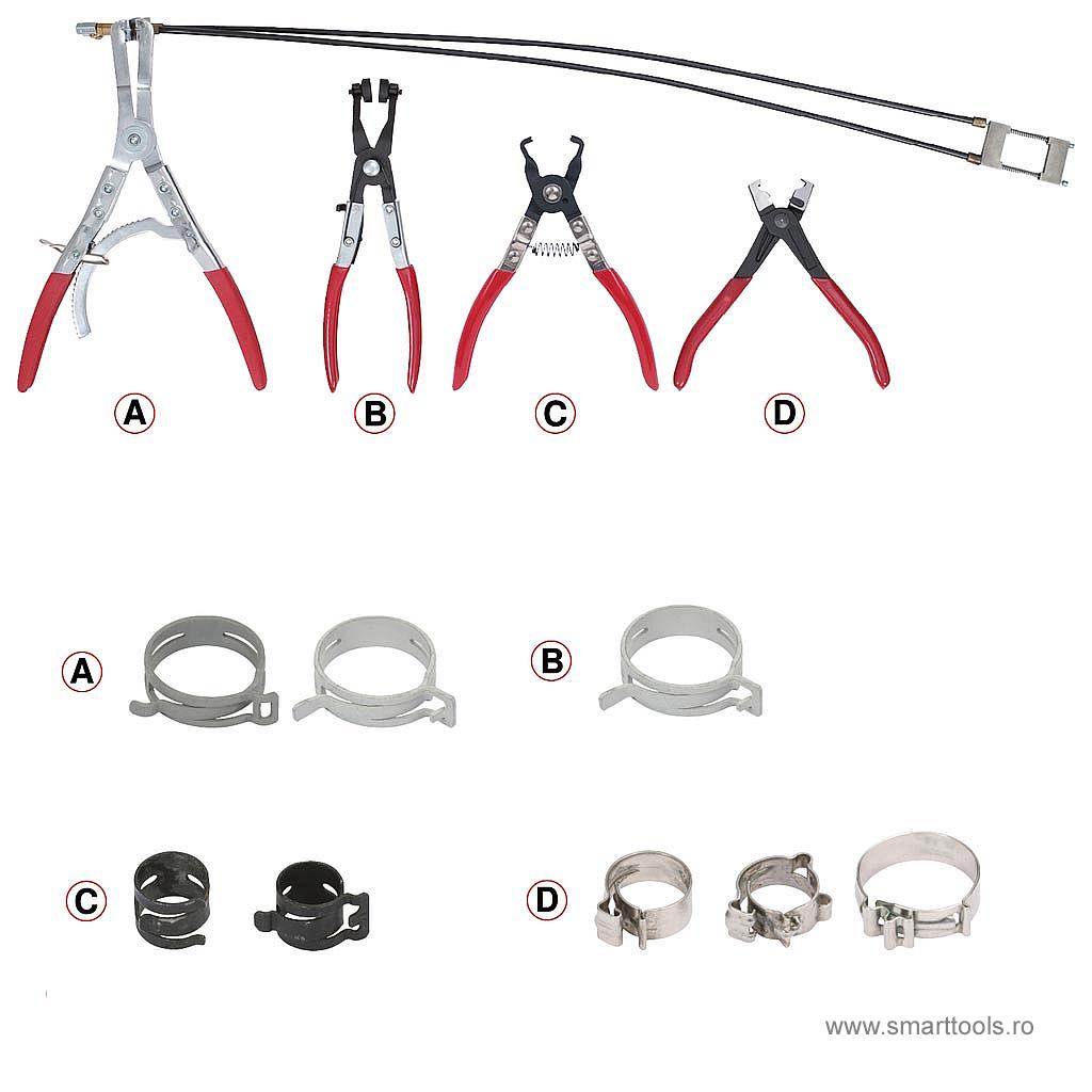 set-clesti-coliere-furtunuri-4-piese-ks-tools