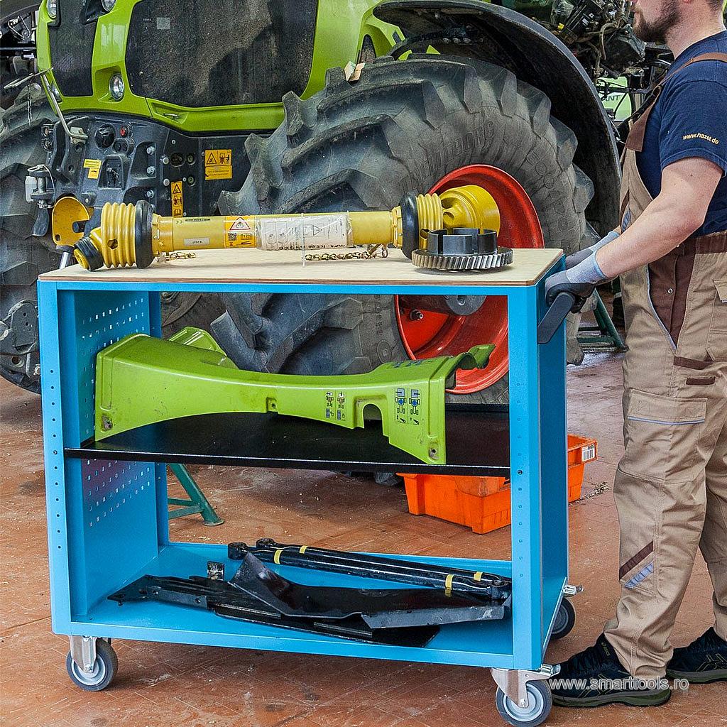 Carucior de montaj XXL, Hazet