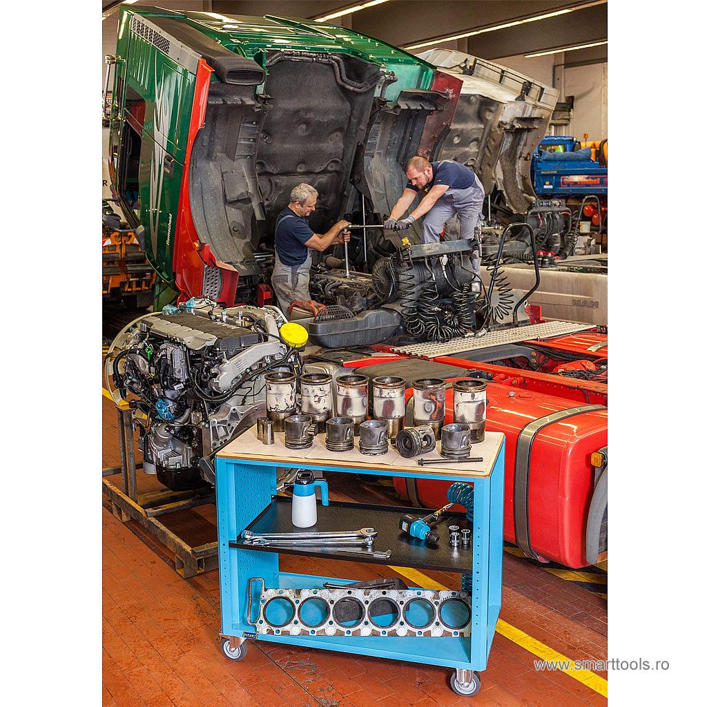 Carucior de montaj XXL, Hazet