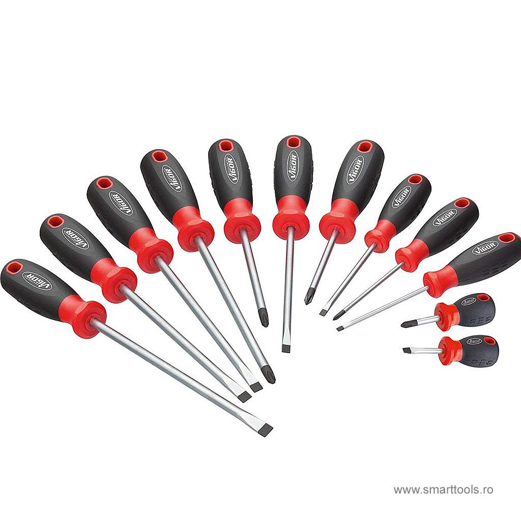 trusa-surubelnite-vigor-12-piese trusa-surubelnite-vigor-12-piese