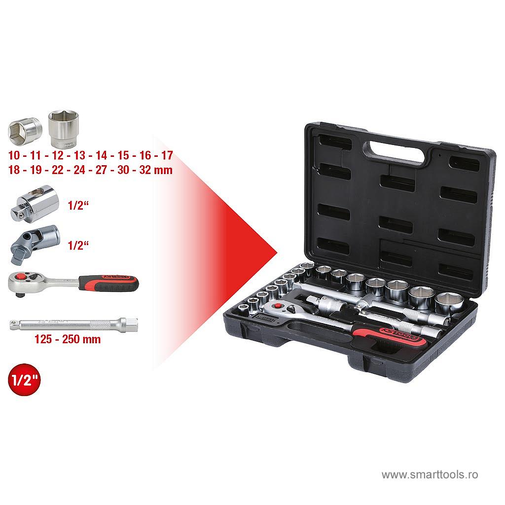 set-chei-tubulare-20-piese-ks-tools set-chei-tubulare-20-piese-ks-tools
