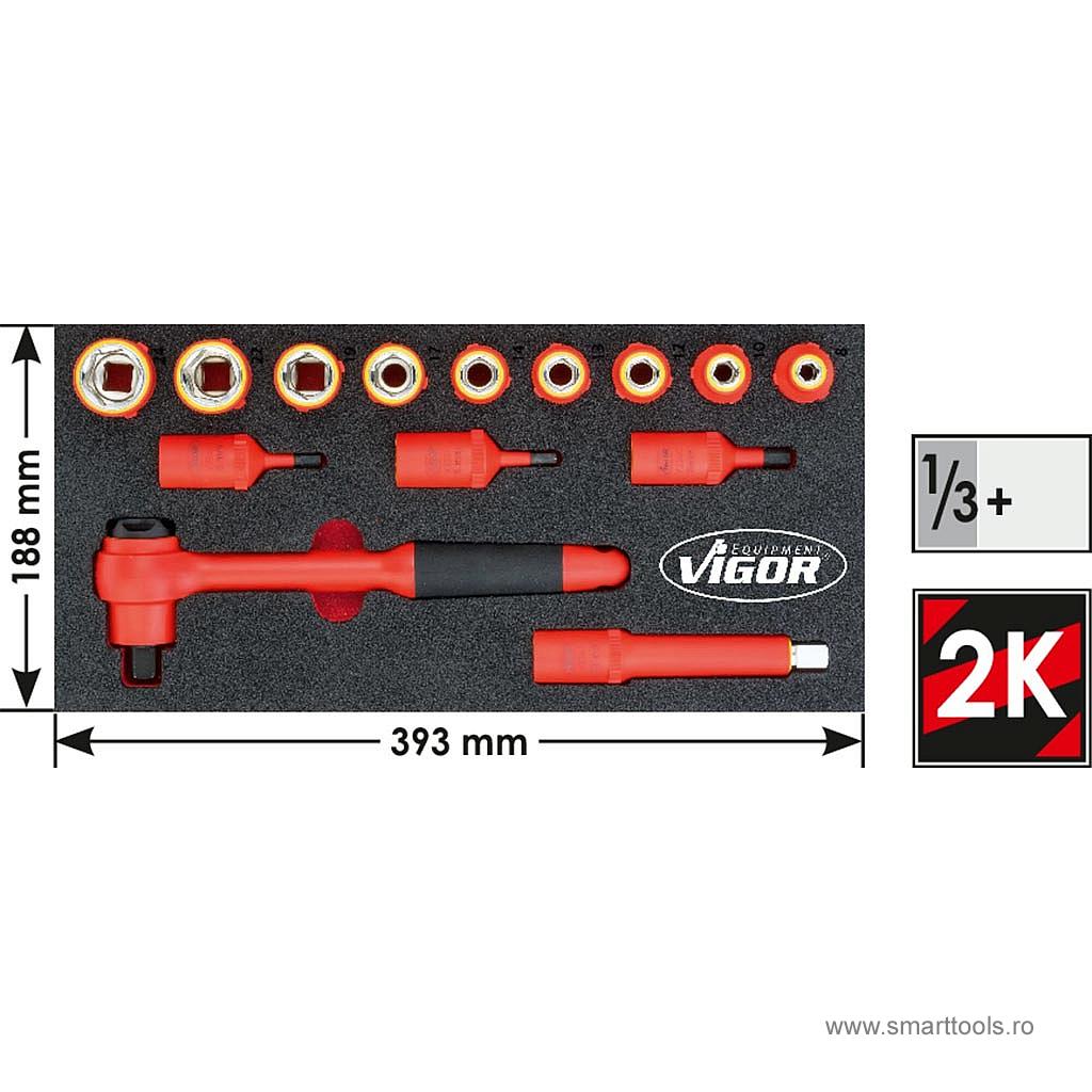 set-chei-tubulare-vde-14-piese