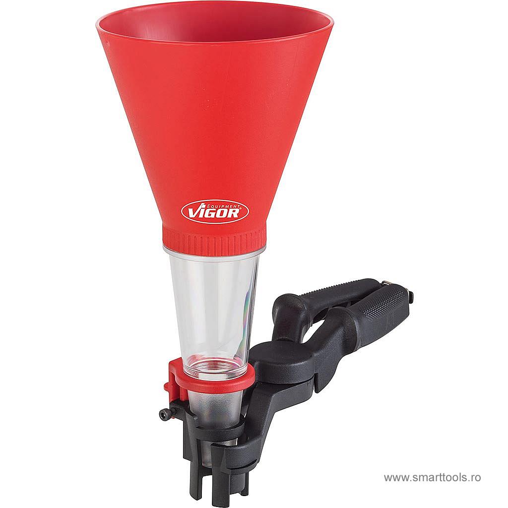 Pâlnie, universală cu functie de autoblocare, 2 piese