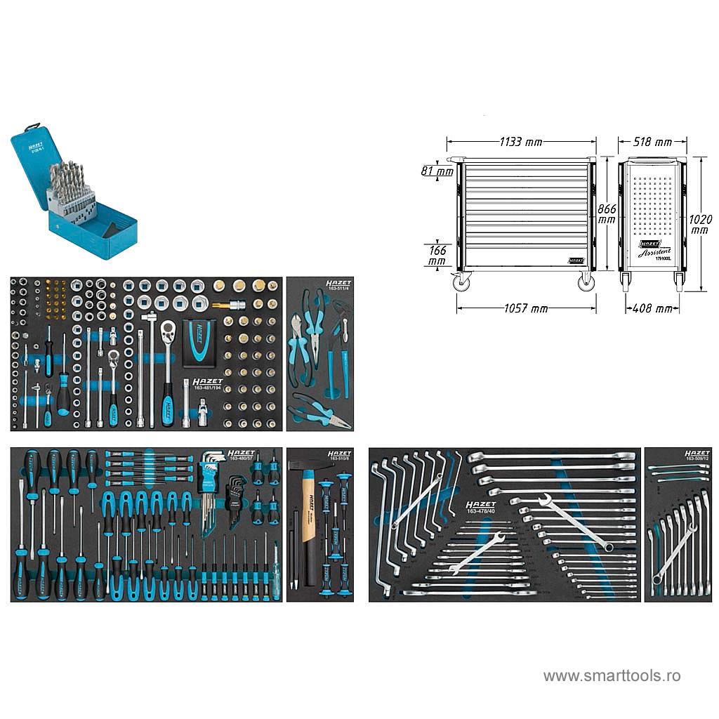 carucior-profesional-cu-7-sertare-si-340-piese carucior-profesional-cu-7-sertare-si-340-piese