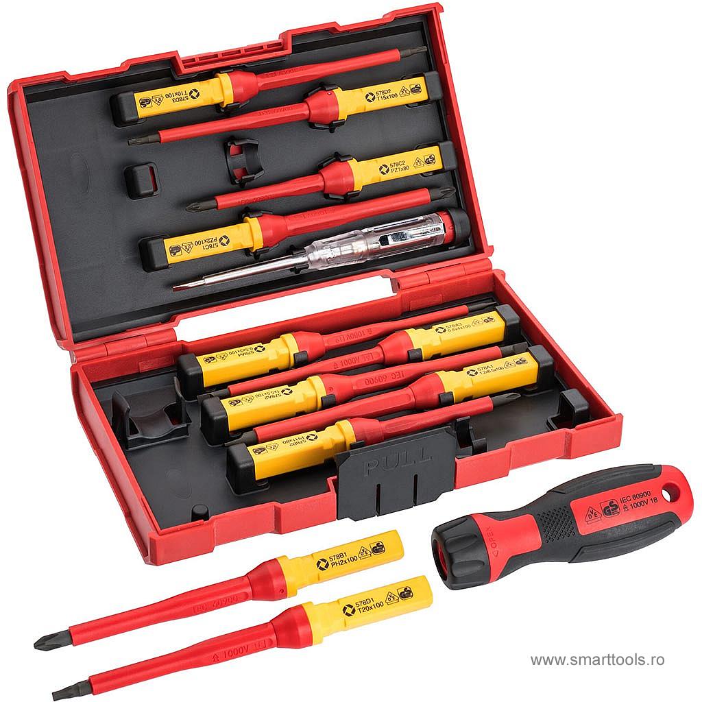 set-surubelnite-vde-13-piese-vigor