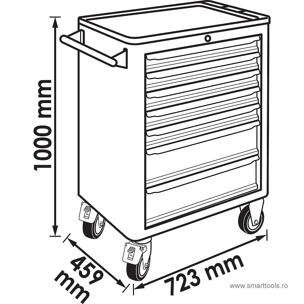 carucior-cu-7-sertare-plus-344-scule-profesionale