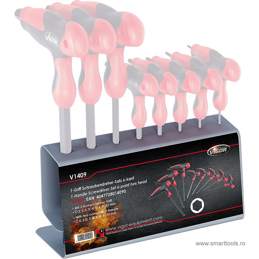 set-surubelnite-hexagonale-cu-maner-t-8-piese