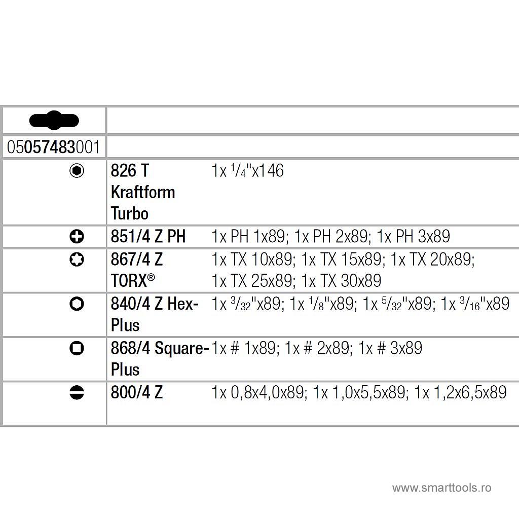 set-biti-kraftform-kompakt-turbo-inch-19-piese