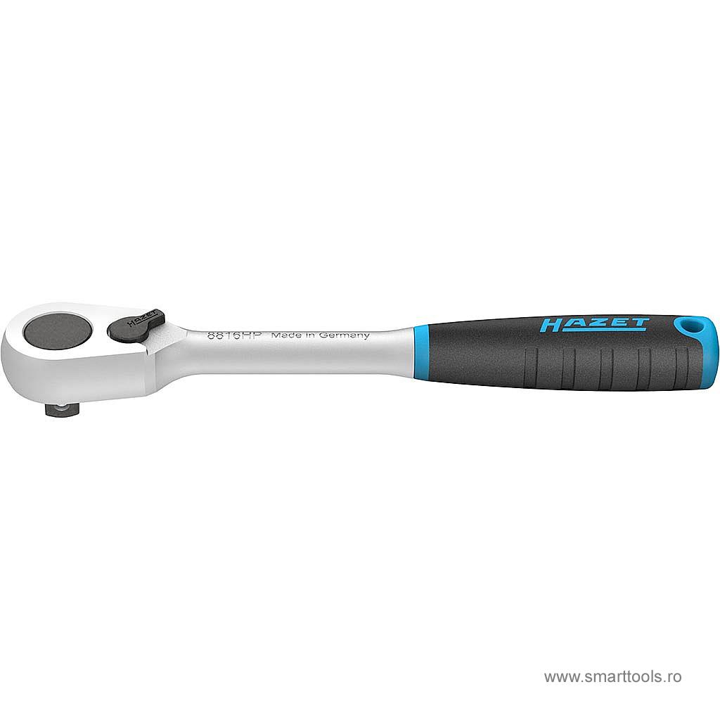 Clichet reversibil ∙ cu dantură fină 90 dinti, 3/8