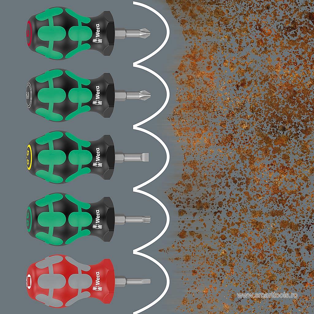 set-surubelnite-stubby-set-1-wera-5-piese