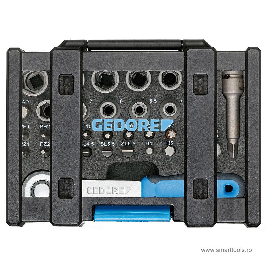 set-chei-tubulare-1-4-cu-biti-in-cutie-de-plastic-35-piese-gedore set-chei-tubulare-1-4-cu-biti-in-cutie-de-plastic-35-piese-gedore