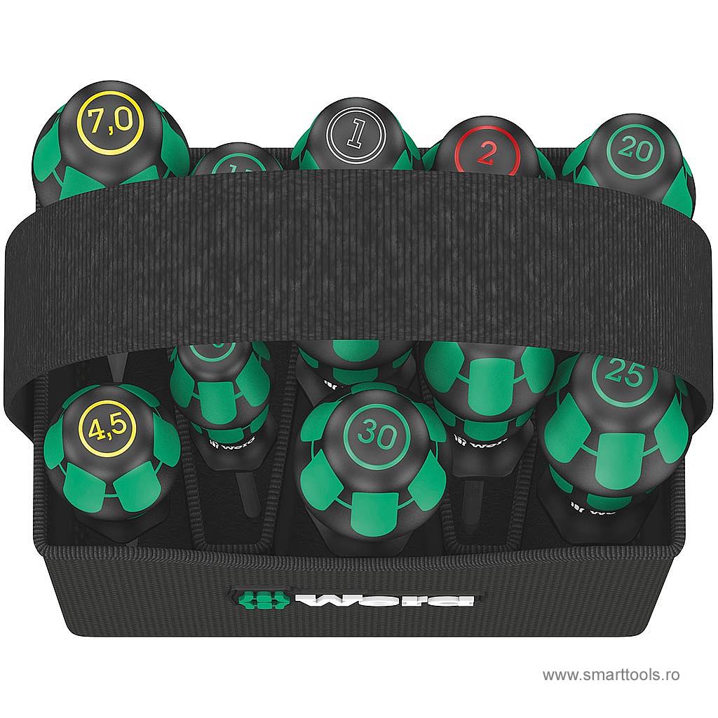 set-de-surubelnite-profesionale-wera-in-geanta-2go-11-piese