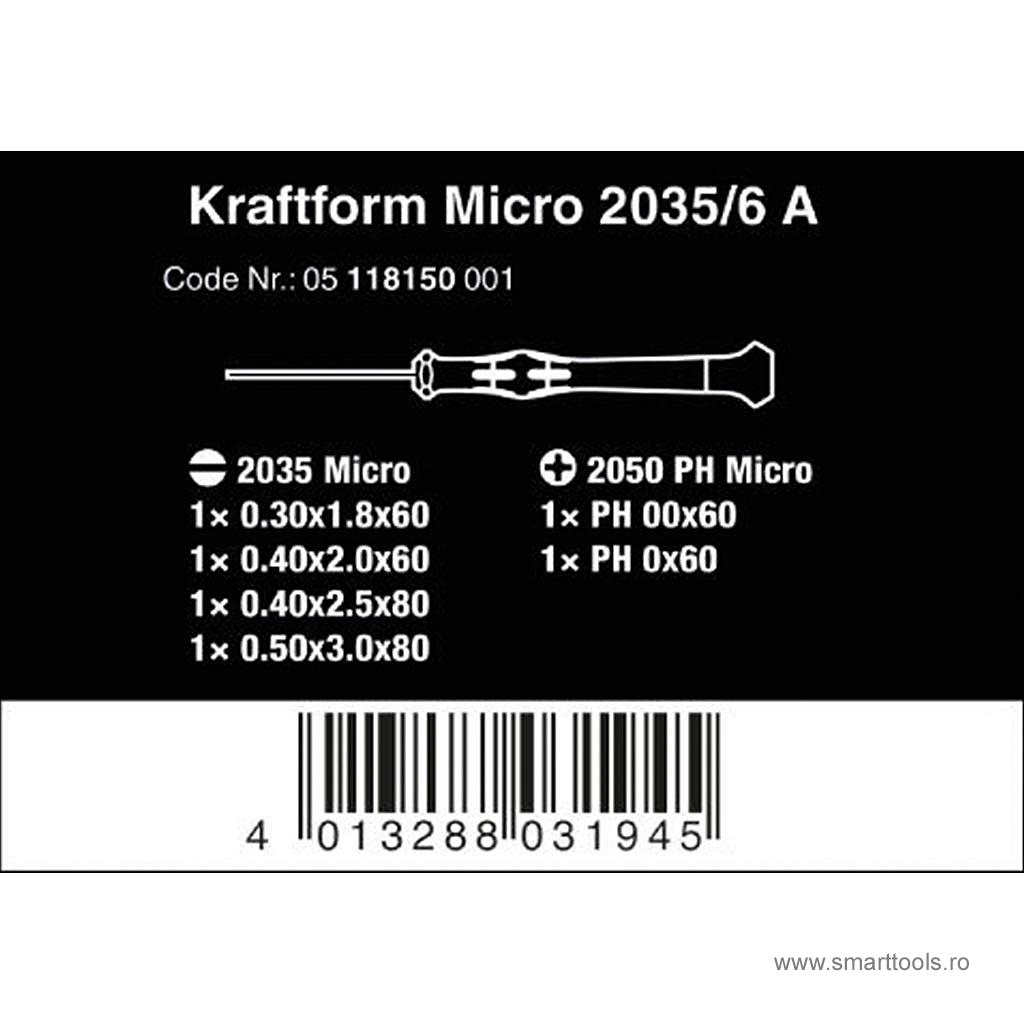 set-surubelnite-micro-pentru-electronisti-in-suport-6-piese