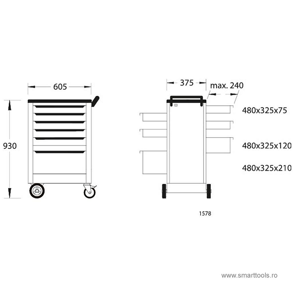 carucior-pentru-scule-cu-6-sertare-profesional-gedore-1578