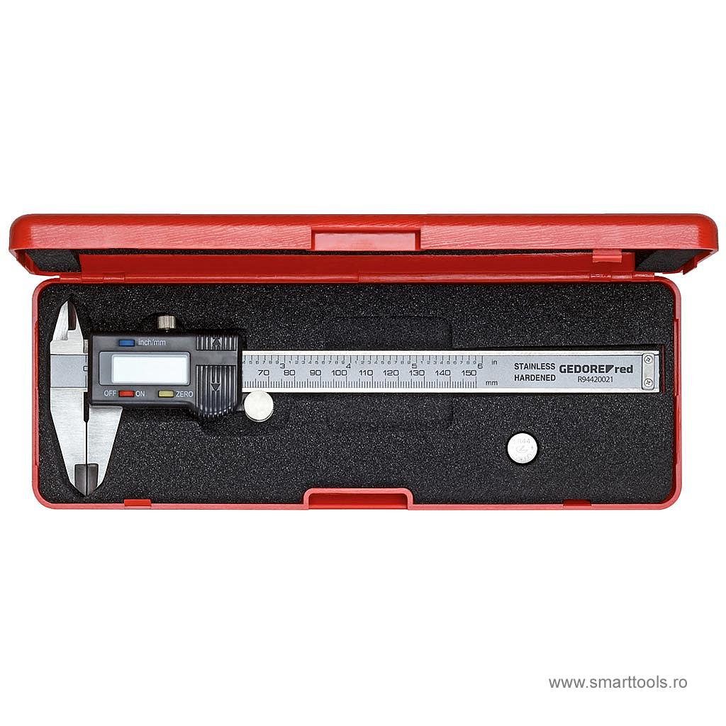 Subler digital 0-150, Gedore