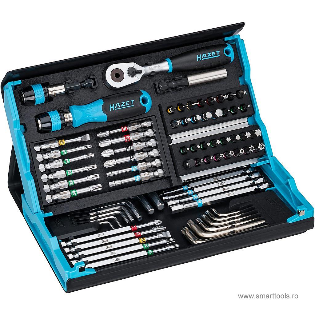 Set de biti si imbus Torx, 73 piese, Smart Case
