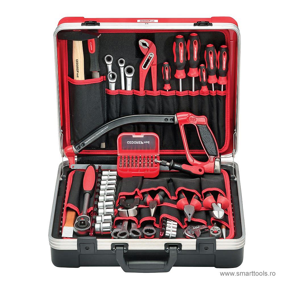 Trusa cu scule Basic in geanta de plastic, 70 piese