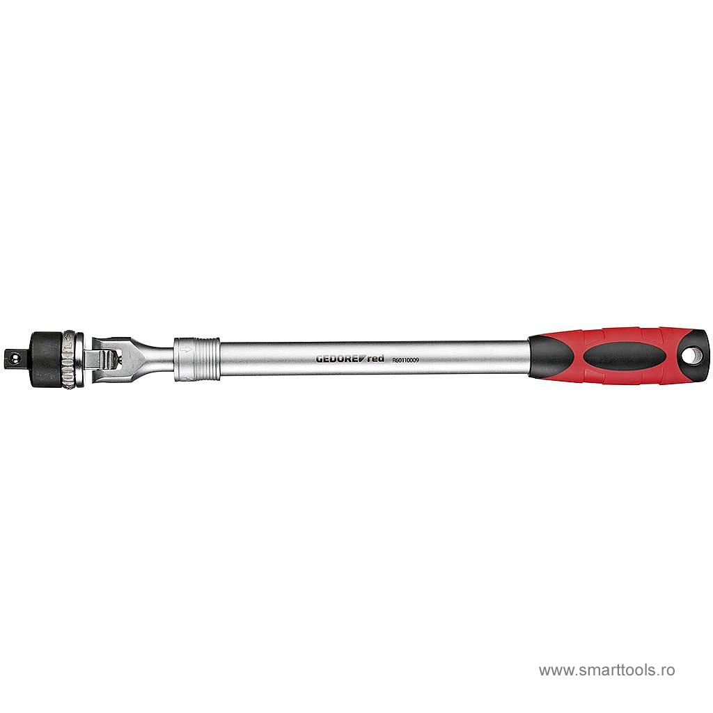 Chei cu clichet telescopic articulat 2K 1/2