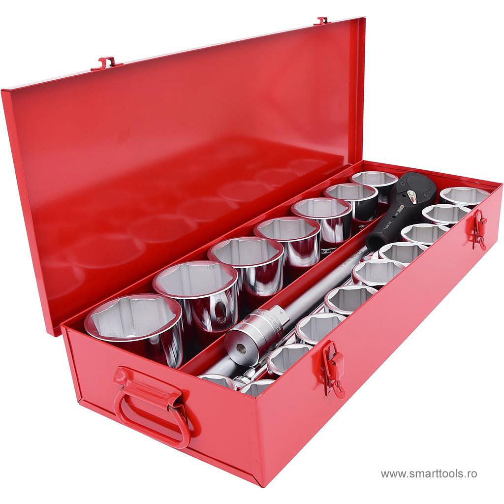 set-chei-tubulare-22-piese-ks-tools set-chei-tubulare-22-piese-ks-tools