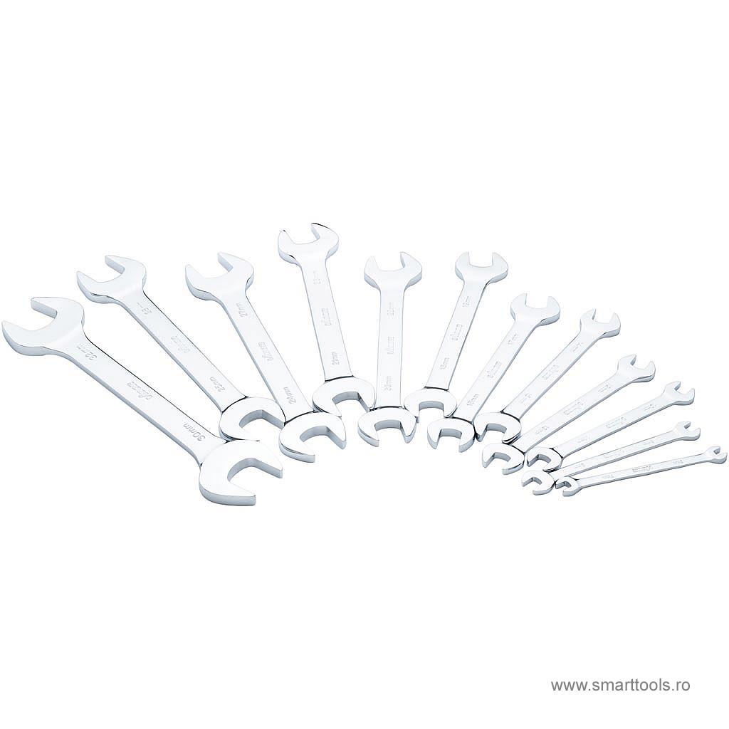 Set chei fixe duble, 6-32 mm, 12 piese