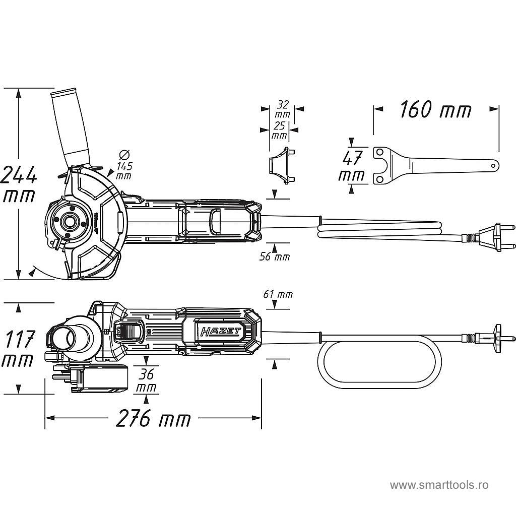 polizor-unghiular-o-125-mm-230-v
